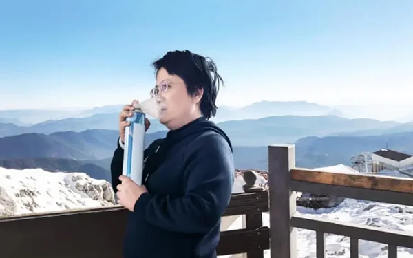 Portable Oxygen Inhaler (Oxygen Canister)